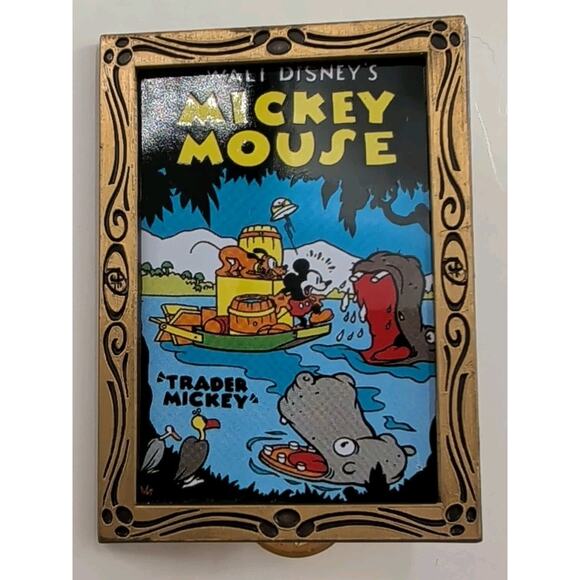 WALT DISNEY'S MICKEY MOUSE TRADER MICKEY 1932 Poster LE 3000 Pin 2000 WDW... - Picture 1 of 2